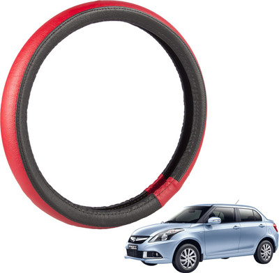 

Autofy Steering Cover For Maruti New Dzire(Black, Leather)