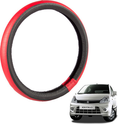 

Autofy Steering Cover For Maruti Zen Estilo(Black, Leather)