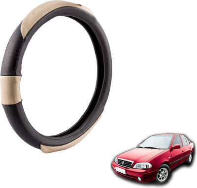 

Autofy Steering Cover For Maruti Esteem(Black, Leather)