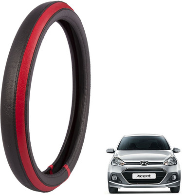 

Autofy Steering Cover For Hyundai Accent(Black, Leather)