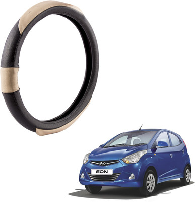 

Autofy Steering Cover For Hyundai Eon(Black, Leather)