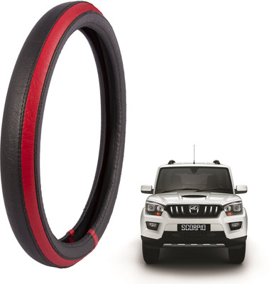 

Autofy Steering Cover For Mahindra Scorpio(Black, Leather)