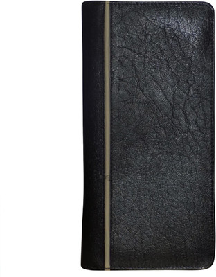 

Style 98 Men Black, Grey Genuine Leather Wallet(8 Card Slots)