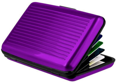 

CheckSums 6 Card Holder(Set of 1, Purple)