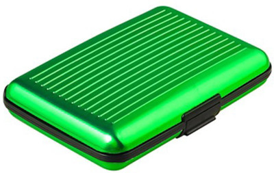

CheckSums 6 Card Holder(Set of 1, Green)