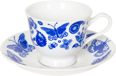 

Chumbak Butterfly Effect Bone China(Multicolor, Pack of 2)