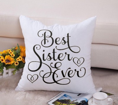 ME&YOU Polyester Cushions Cover(30 cm*30 cm, White)