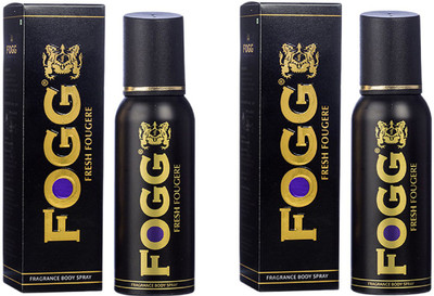 

Fogg FRESH FOUGERE FRAGRANCE Body Spray - For Men(190 ml, Pack of 2)