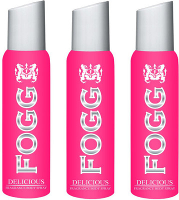 

Fogg DELICIOUS DEODORANT FOR WOMEN Body Spray - For Women(190 ml, Pack of 3)