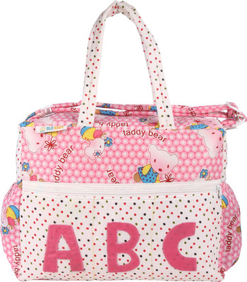 

MomToBe Printed Diaper Bag(Pink)