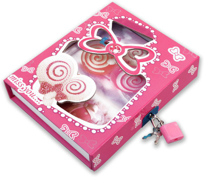 

COI A6 Diary(Coi Kids dude closed organisers lock diary and planner for kids, Pink)