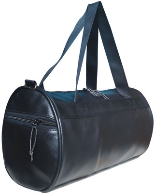 

Star NV Bags Artifical Leather Gym Bag(Black)