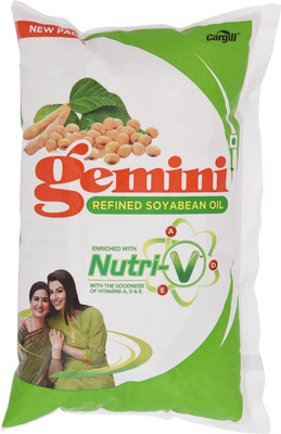 Gemini Refined Soyabean Oil 1 L