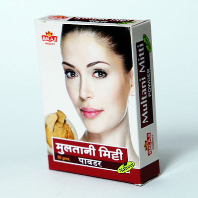

Balaji Multani Mitti Powder 50 gm. (Pack of 5)(250 g)