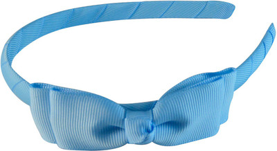 

Sarah Sarah Light Blue with Double Bow Headband for Girls Hair Band(Blue)