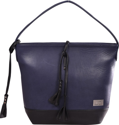 Panther Shoulder Bag(Black, Purple)