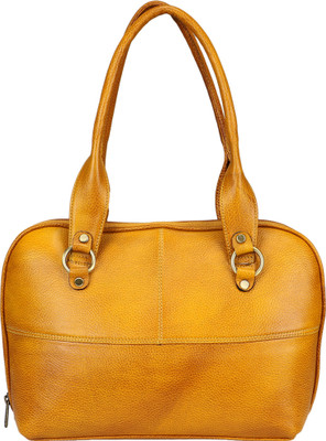 

Bharat Leather Emporium Shoulder Bag(Yellow)