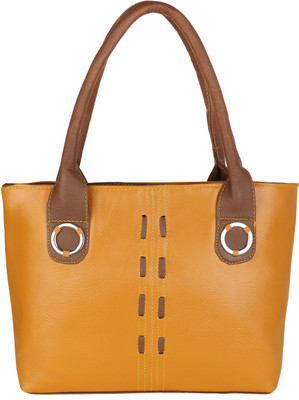 

Deex Hand-held Bag(Beige, Brown)