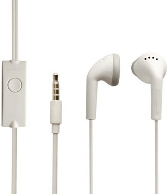 

sarthak EHS61 Wired Headset with Mic(White, In the Ear)