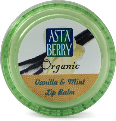 

Astaberry Vanilla & Mint Lip Balm Vanilla, Mint(Pack of: 1, 5 g)