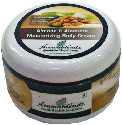 

Aromablendz Almond & Aloe Vera Body Cream(500 g)