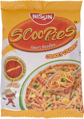 

Nissin Scoopies Crazy Curry Instant Noodles 70 g(Vegetarian)