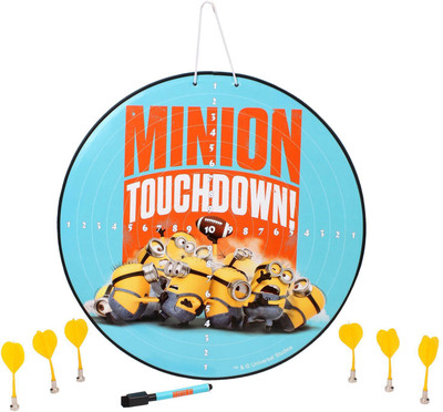 

Despicable Me Minion Magnetic Dart Board 15 Inch(Multicolor)