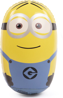 

Despicable Me Dave Inflatable Hit Me Toy 40 cm(Yellow, Blue), Blue;yellow