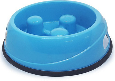 

Trixie Round Plastic Pet Bowl(200 ml Blue)