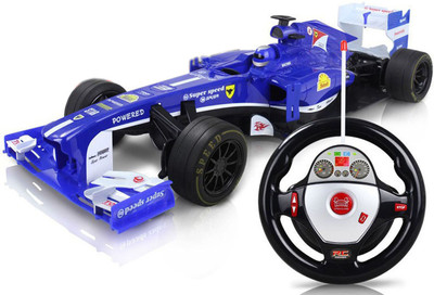 

HALO NATION 1:12 Gravity Sensor FORMULA One Blue Ferrari Racing Car with Remote control, Rechargable, BIG Size(Blue)