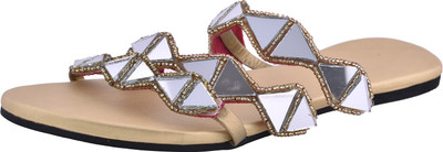 

Praags Women Gold Flats