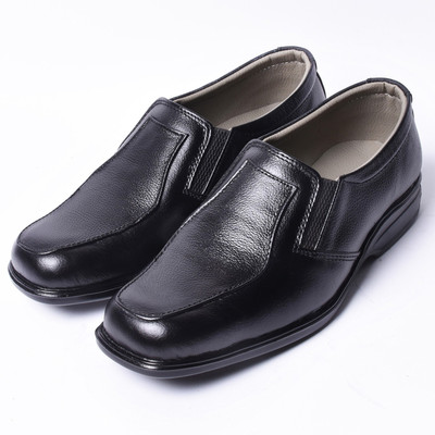 

Altitude 100% Pure Leather Formal Shoe Slip On For Men(Black