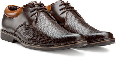 

Escaro Men's Formal Lace Up For Men(Brown