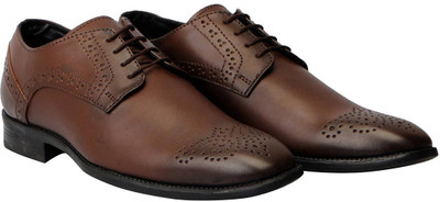 

FAUSTO Formal Derby For Men(Brown