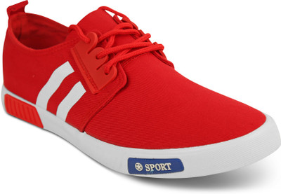 

Romanfox Canvas Shoes For Men(Red