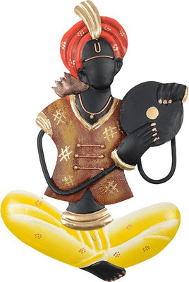 

HandiKart Decorative Showpiece - 35.56 cm(Iron, Multicolor)