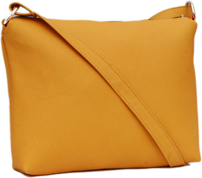

Borse Women Casual Yellow PU Sling Bag