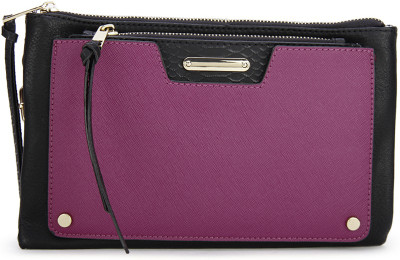 

Call It Spring Women Casual Black, Purple Genuine Leather Sling Bag