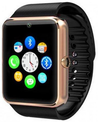

Maya Gold SmartWatch Smartwatch(Black Strap Regular)