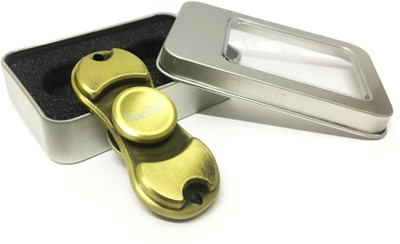 

Jack Royal High Grade Metal 2 Wing Fidget Spinner (Boomerang Design)(Gold)
