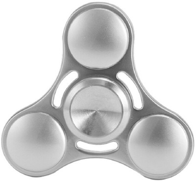 

STA Fidget Full Metal Hand Spinner Anti Anxiety Toy Stress reducer (Silver)(Silver)