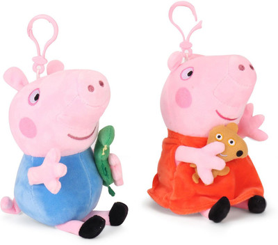 

Peppa Pig George Pig Plush Gift Box Combo - 14.5 cm(Multicolor)