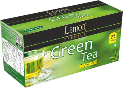 

Lemor Green Tea with Jasmine 25 Tea Bag Jasmine Green Tea Bags(25 Bags, Box)