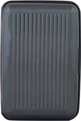 

Saaro Basics Card ID Wallet RFID Aluminum Protected Credit Card Holder(Black)
