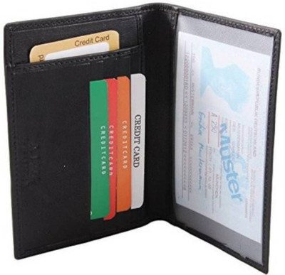 

Southpole Fashions Men Black Genuine Leather Card Holder(6 Card Slots)