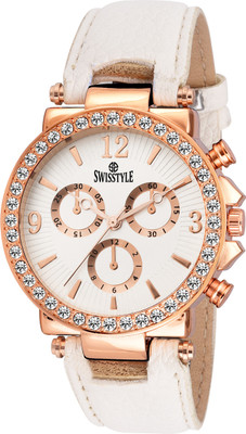 

Swisstyle SS-LR625-WHT Watch - For Women