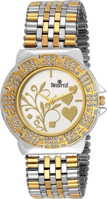 SWISSTYLE SS-LR108-WHT-GCH Watch  - For Women   Watches  (Swisstyle)
