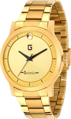 Geonardo GDM035 Golden Dial Chain Watch  - For Men   Watches  (Geonardo)