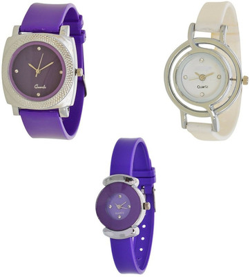 

Miss Perfect MultiColor Pu Gift New Look Ladies Girl Watch Watch - For Women