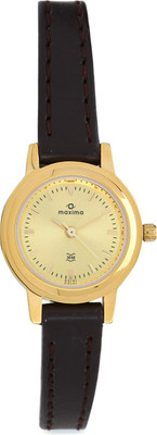 

Maxima 05191LMLY Gold Watch - For Women